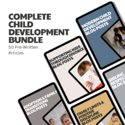 Complete Child Development Bundle – 50 Pre-Written Articles