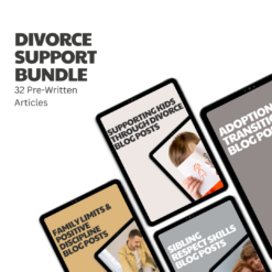 Divorce Support Bundle  – 32 Pre-Written Articles